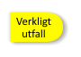 Verkligt utfall