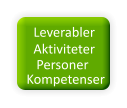 Leverabler Aktiviteter Personer Kompetenser